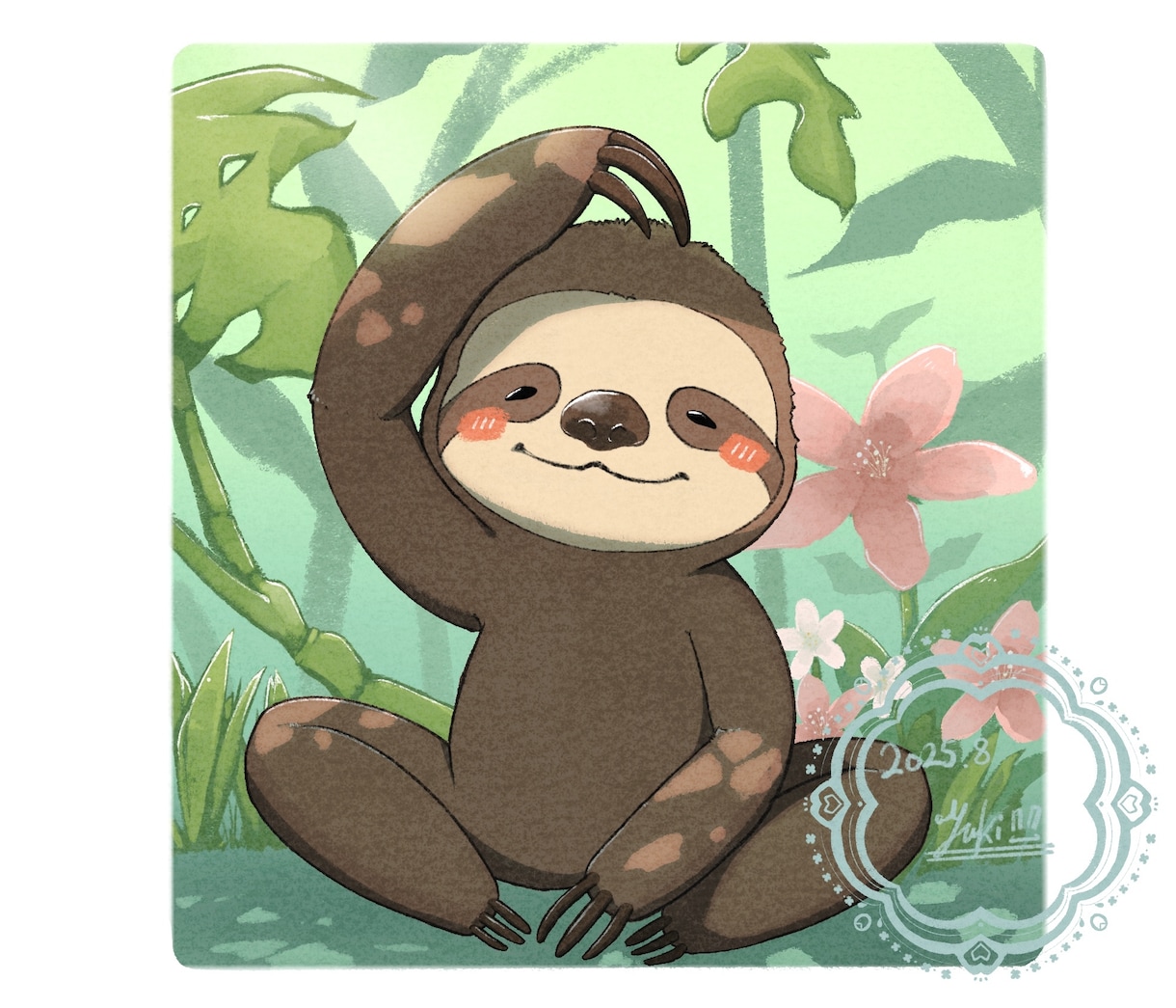 ゆるかわなチビキャラ動物イラスト描きます SNSやブログのアイコン、観賞用に！商用利用〇！ イメージ8