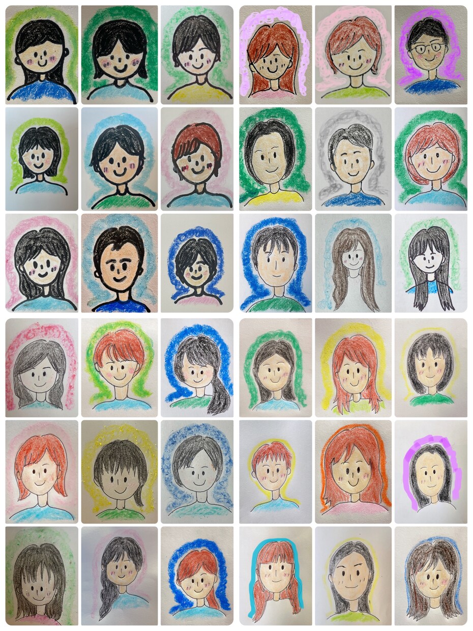 オーラ鑑定イラスト付＆ｶｰﾄﾞでみます オーラのお色知りたくないですか？カード占い付き♡ イメージ2