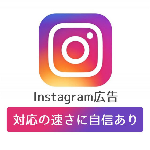 インスタ広告の運用プロが本気で設定を致します 一つ一つのお客様に親身に迅速に対応をさせて頂きます。 イメージ1