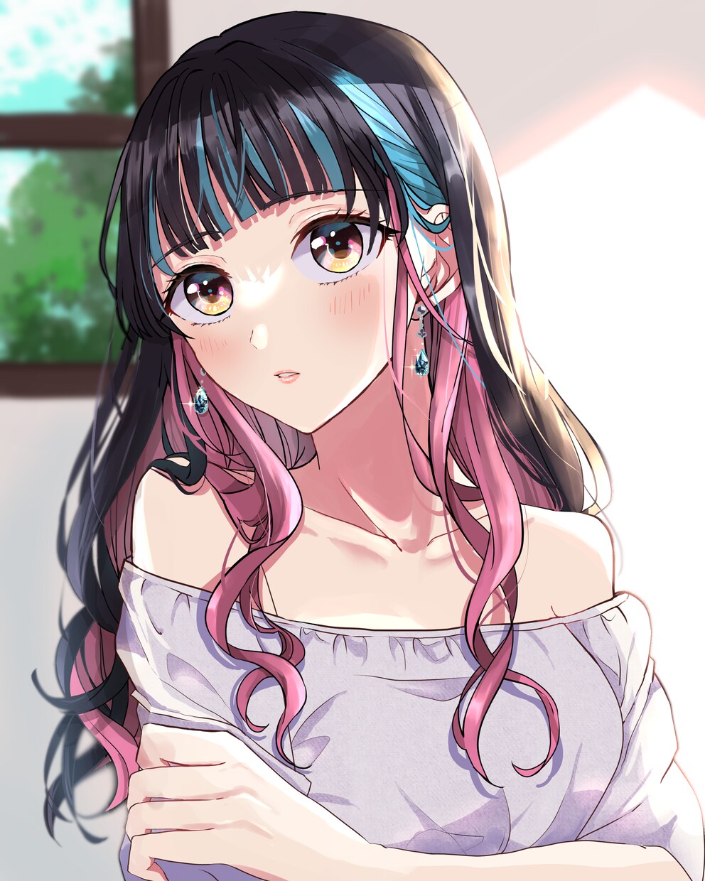 ８月上旬納品可♦イラスト作成いたします 立ち絵、歌ってみた動画イラスト等目を惹くイラストお描きします イメージ1