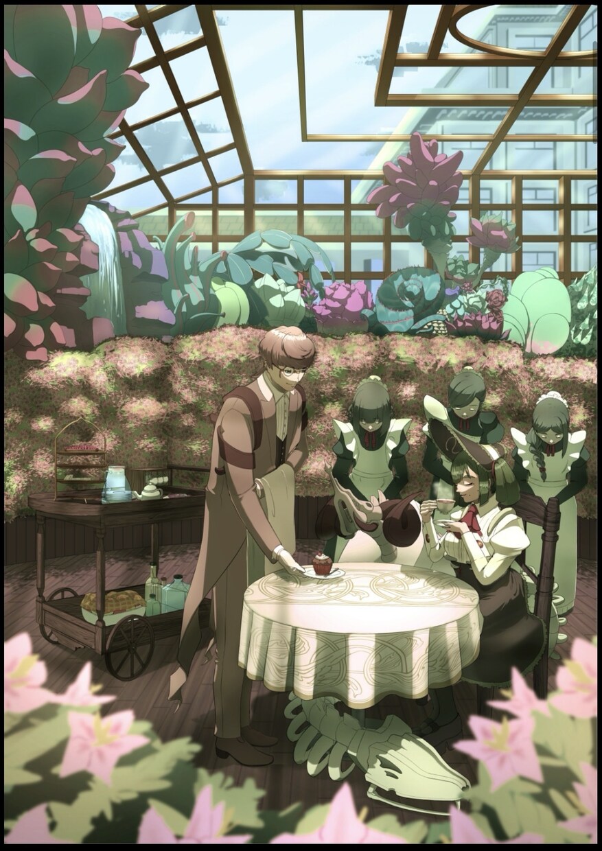 キャラクター設定絵、1枚絵、キャラ立ち絵描きます ゲームキャラ設定、キャラクター立ち絵、1枚絵対応可能です。 イメージ1