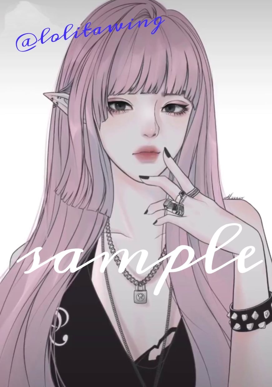 夢絵/SNSアイコン　魅力的な人物を描きます ご希望のイメージを高いクオリティで再現致します イメージ9