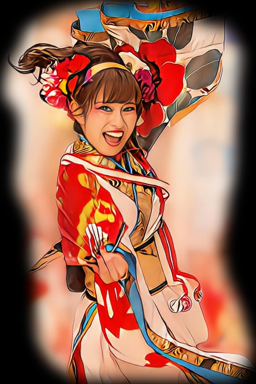躍動感をイラストにチェンジします よさこいや駆動をイラストにしませんか イメージ10