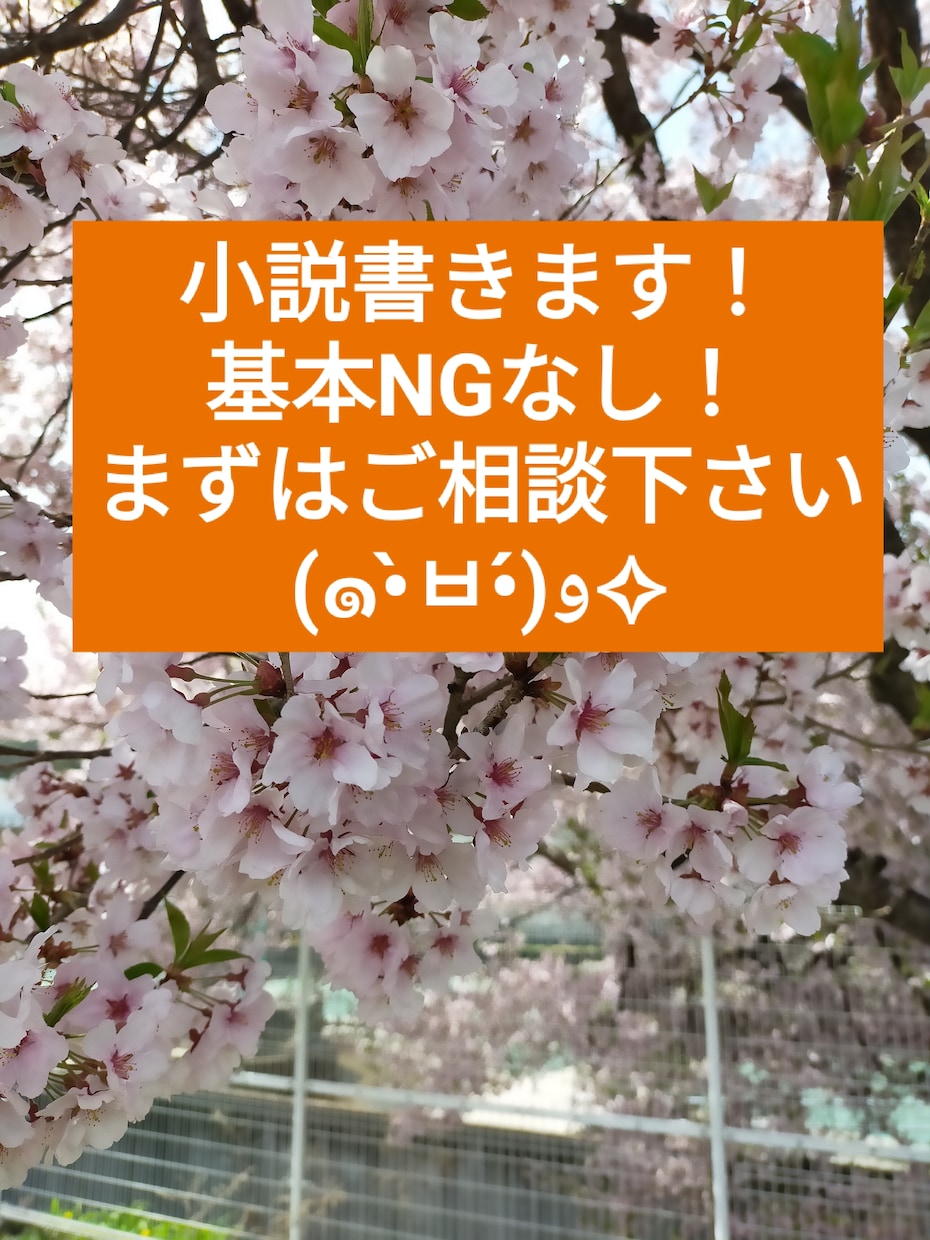 貴方の好きを詰め込んだ小説書きます BL・NL・GL・夢・版権…なんでも承ります！ イメージ1