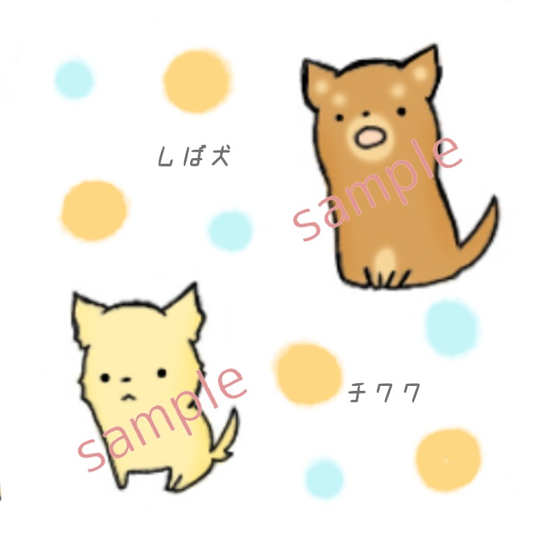 貴方のかわいいペットを描きます かわいいペットをアイコンにしませんか？ イメージ3