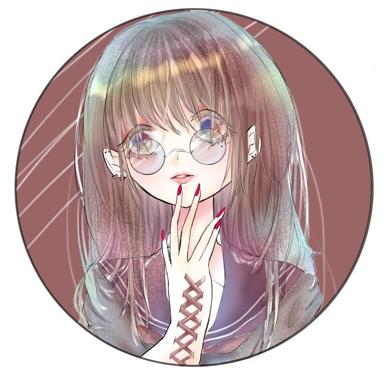 綺麗!キラキラ┊︎あなただけの女の子お描きします SNS映え!?綺麗なあなただけの女の子 イメージ1