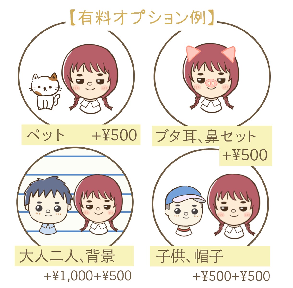 ゆるっとかわいいアイコン描きます Twitter、Instagram、Tik Tok等使える！ イメージ5