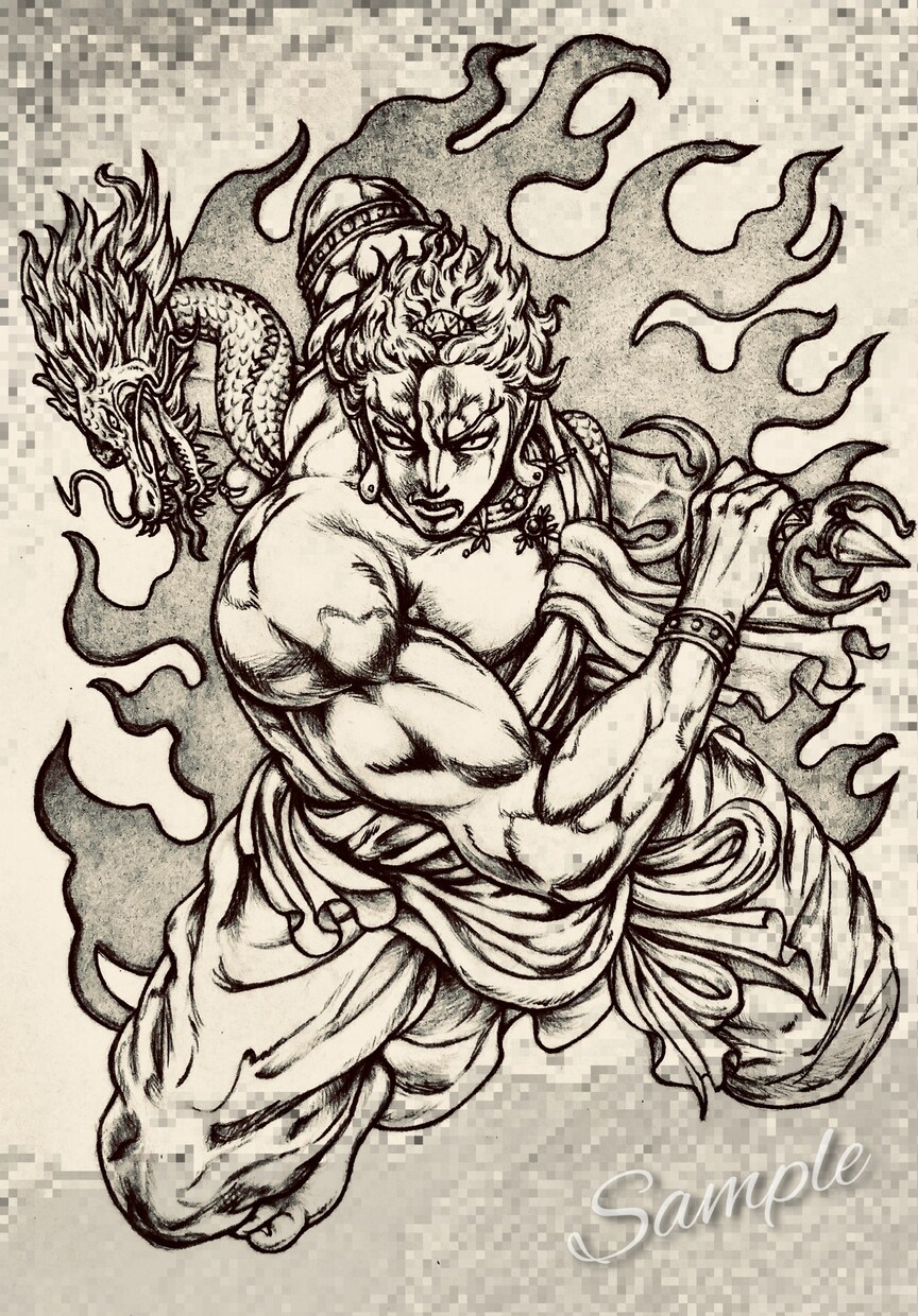 あなたのキャラ・歴史人物・神様などジョジョ化します フォローかサービスお気に入り登録で1枚につき500円OFF！ イメージ9