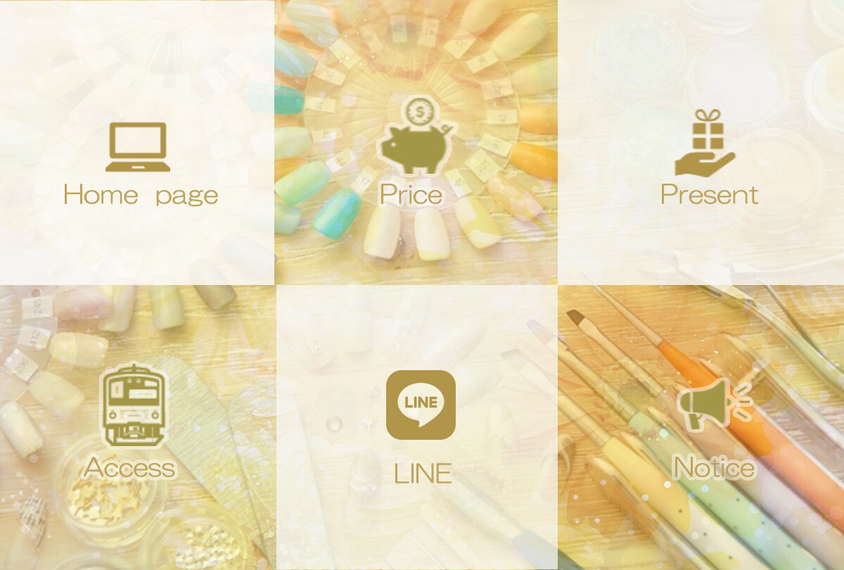 オリジナルのLineリッチメニューを作成します シンプルな思いの伝わるデザインを イメージ5