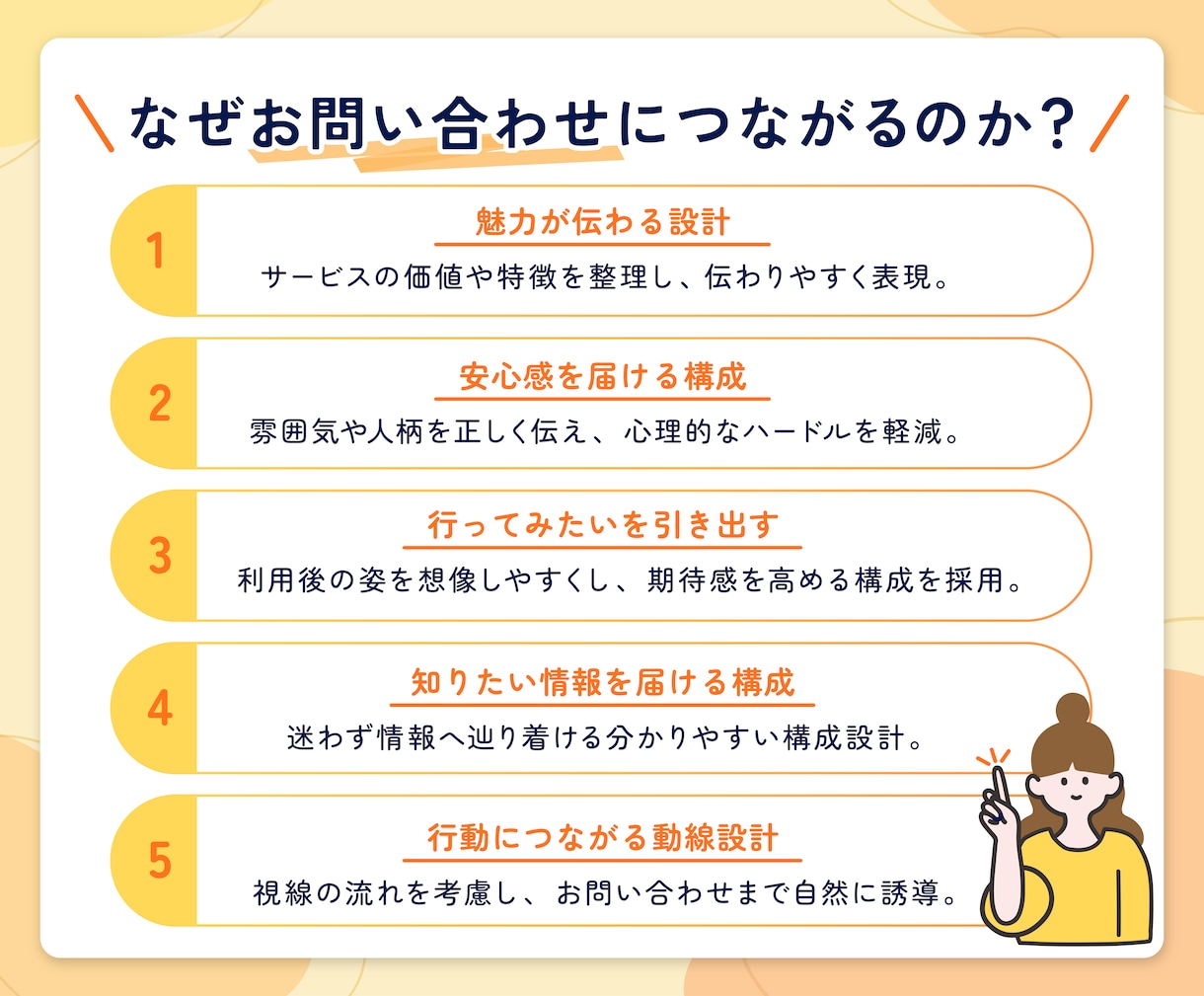 特別価格！｜問い合わせを増やすHPを作成します 1名限定◎世界観まで伝わる！ターゲットの心が動くホームページ イメージ2