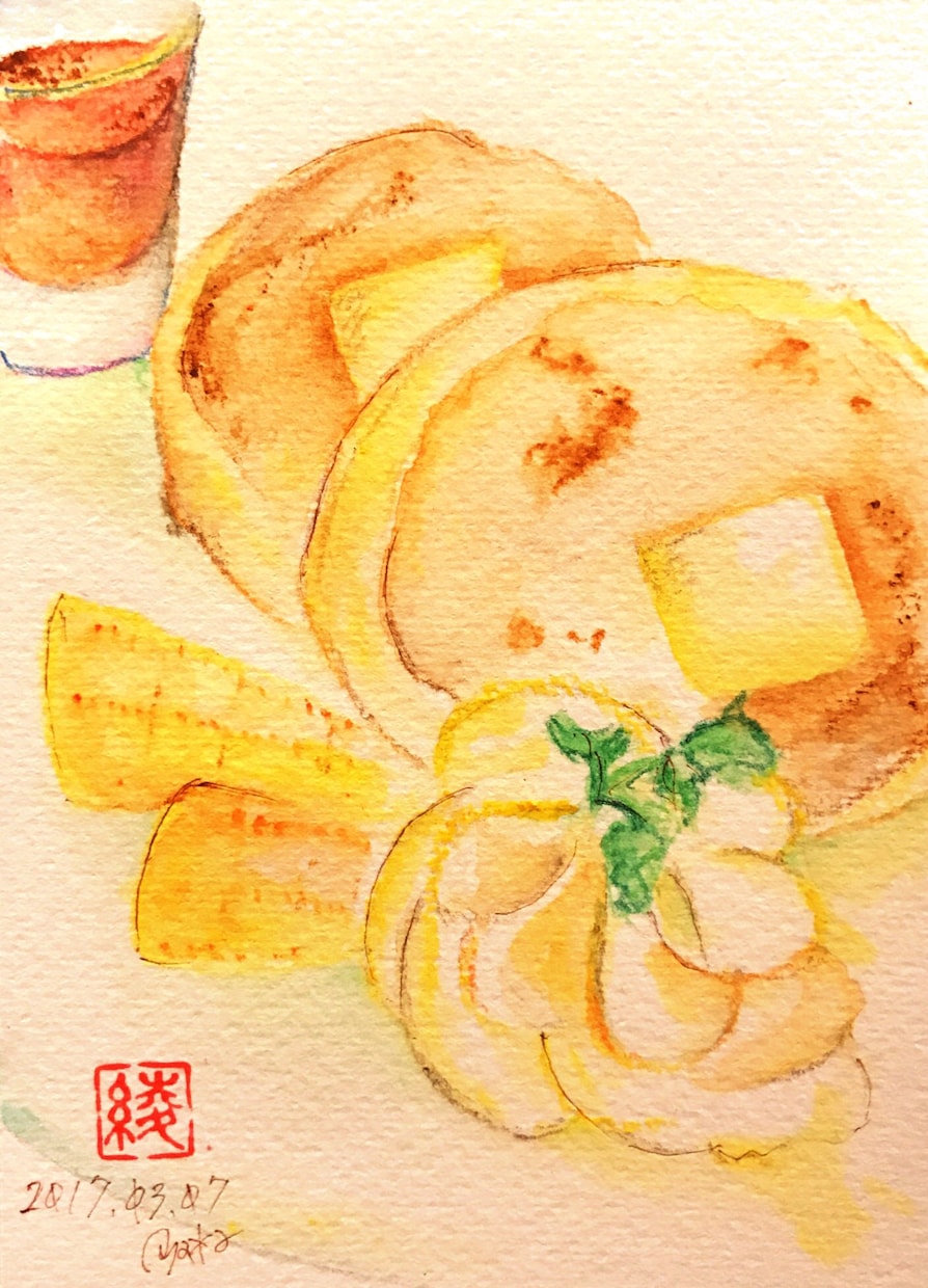 食べ物のイラスト（水彩色鉛筆）描きます 喫茶店メニューのワンポイントにオススメ！ イメージ2