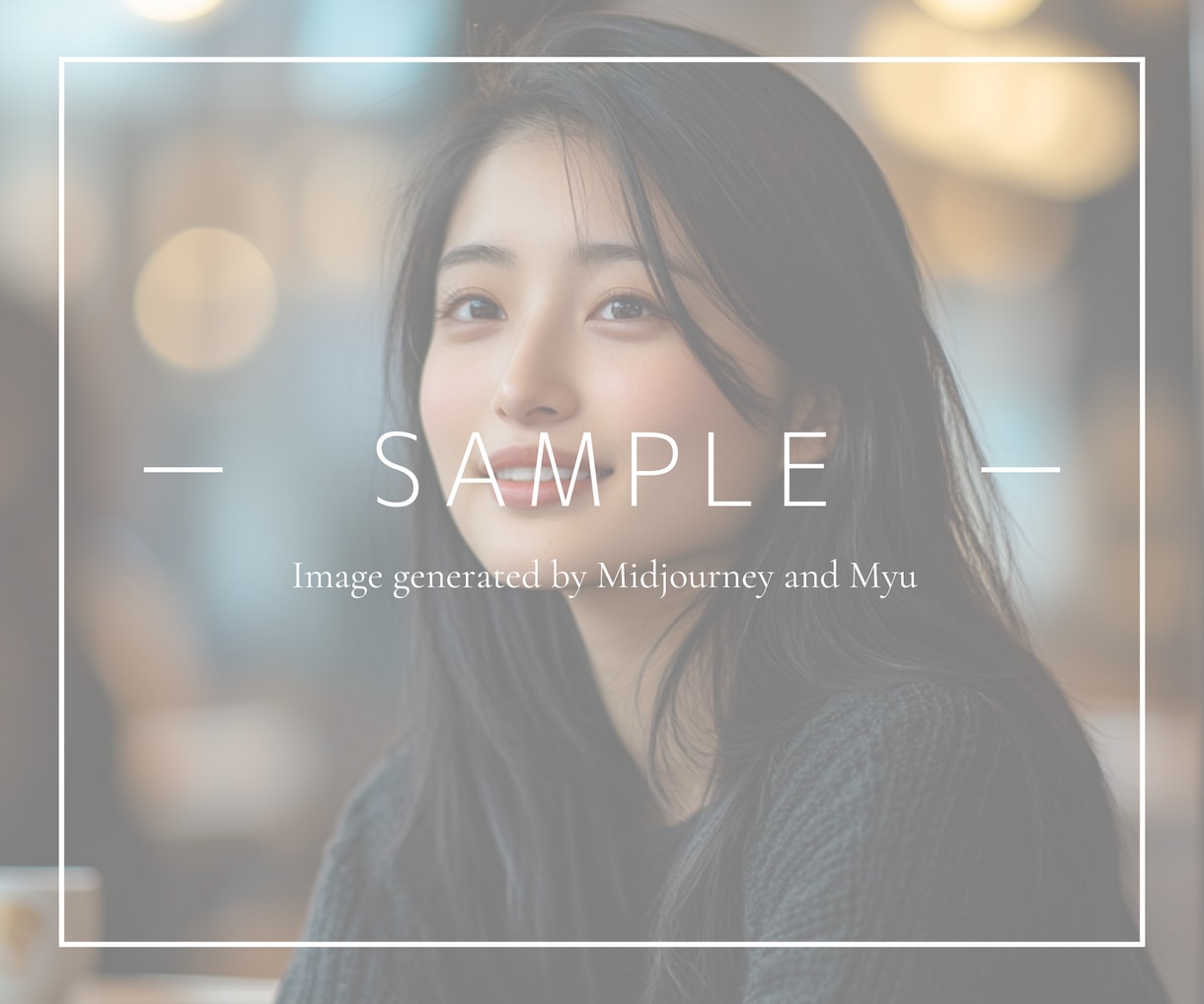 画像生成代行します 【ステキ女性やイケメン】最新ハイクオリティのAIツール使用 イメージ4