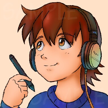 高品質なSNSアイコン・ヘッダーを丁寧に制作します 配信・VTuber・SNSに！1枚絵の密度でアイコンを制作！ イメージ7