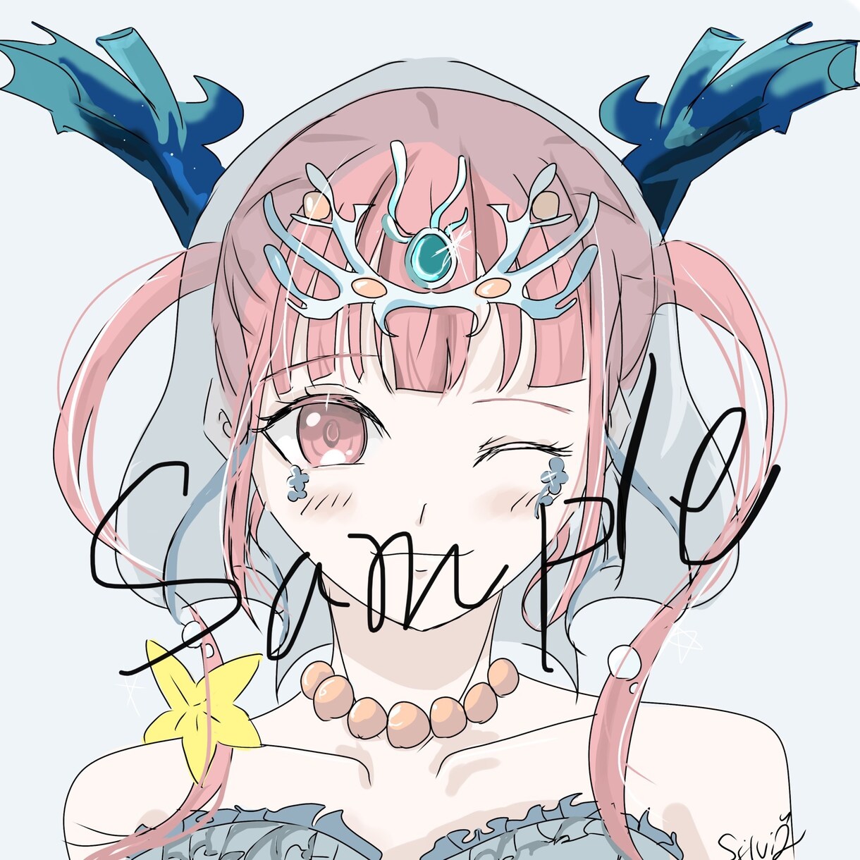可愛いSNSアイコンお描きします 各種SNSのアイコンにどうぞ！ イメージ5