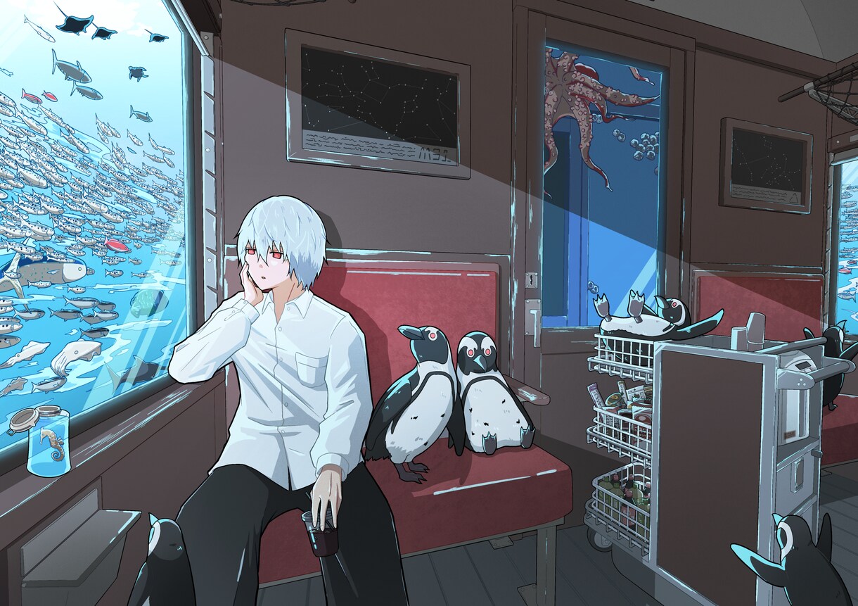 実績多数！背景ありの一枚絵を制作します 修正回数無制限！用途に合わせて制作します イメージ5