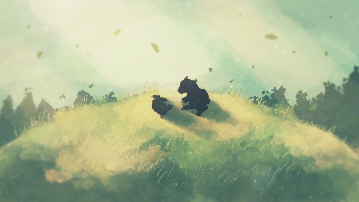 幻想的でシンプルなイラストお描きします 背景、アイコンなど様々な用途でご使用可能です イメージ10