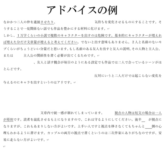有資格者オタクが校閲・アドバイスします 一次二次ジャンル問わず、同人誌、Web掲載に イメージ6