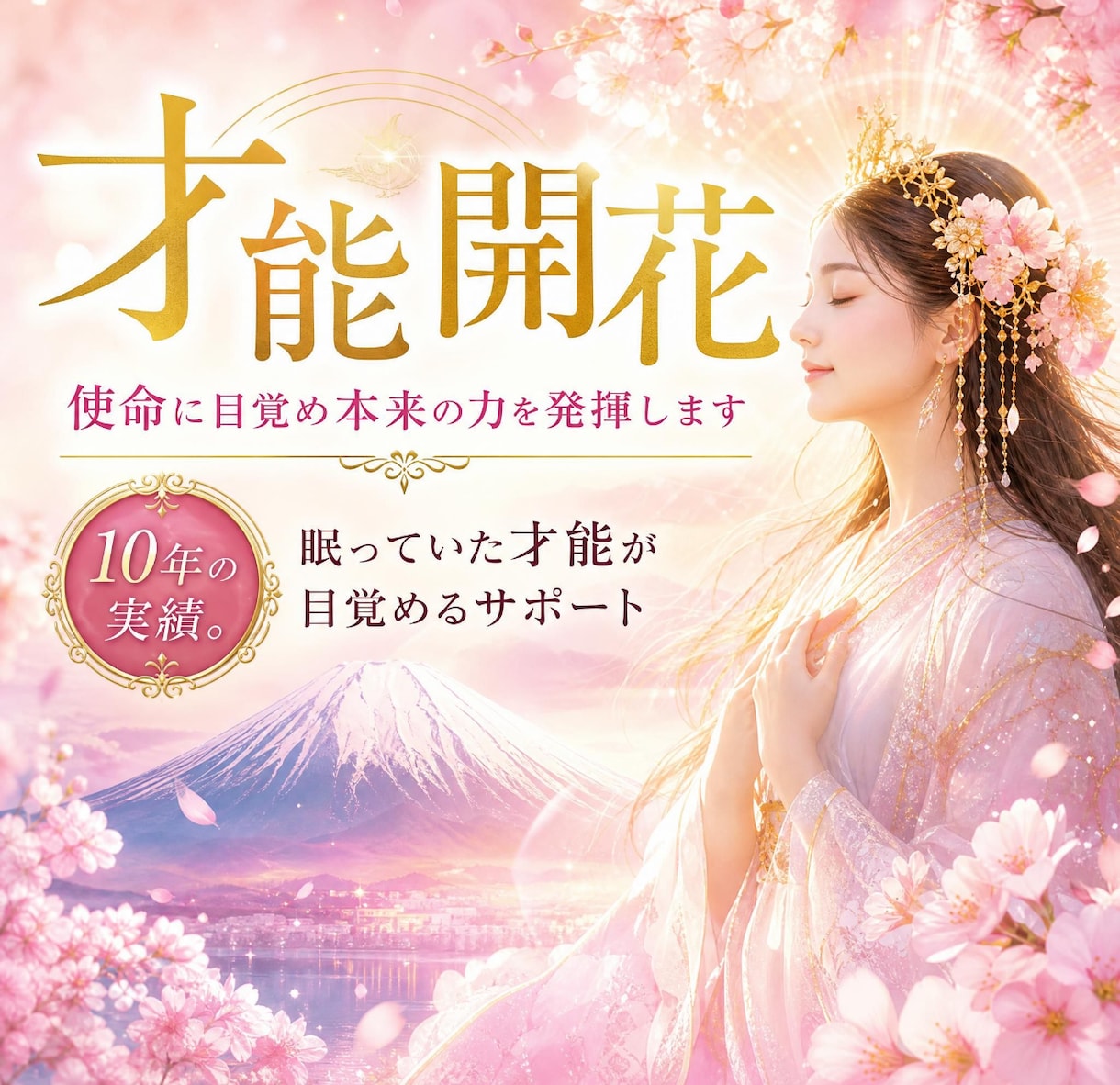 才能開花｜使命に目覚め本来の力を発揮します 10年の実績。眠っていた才能が目覚めるサポート イメージ1