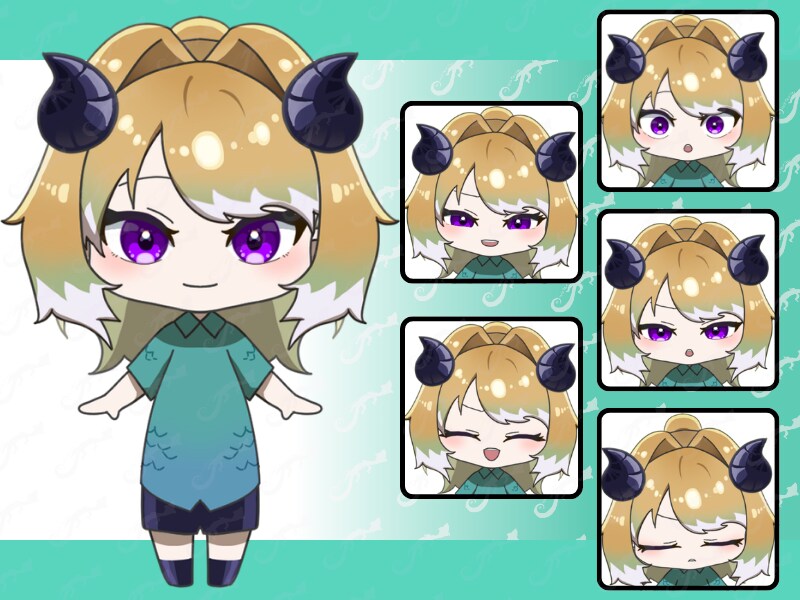 意外と動く？！ミニキャラモデル作ります メインでもお供でも！ミニキャラ特化の力をご照覧あれ！ イメージ2