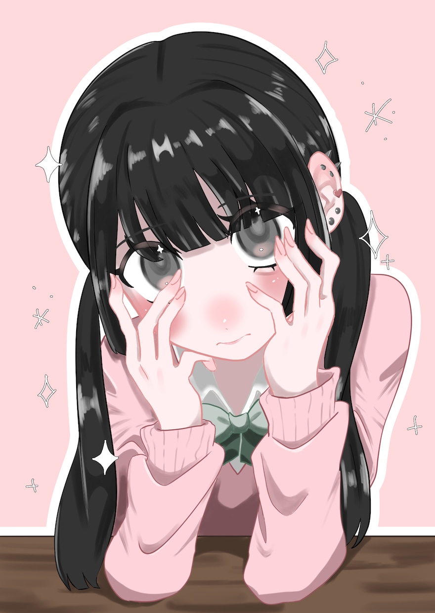 SNSで使いたいアイコン、欲しい1枚絵を描きます 求めるアイコンやイラストを描きます⟡.·*. イメージ2