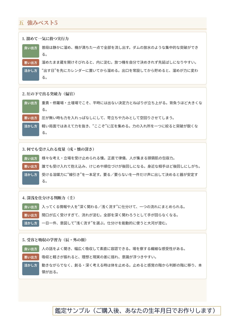 四柱推命と九星気学で魂の設計を読み解きます 「本当の科学は宇宙で学んだ」と語る師の暦｜40ページ超 イメージ4