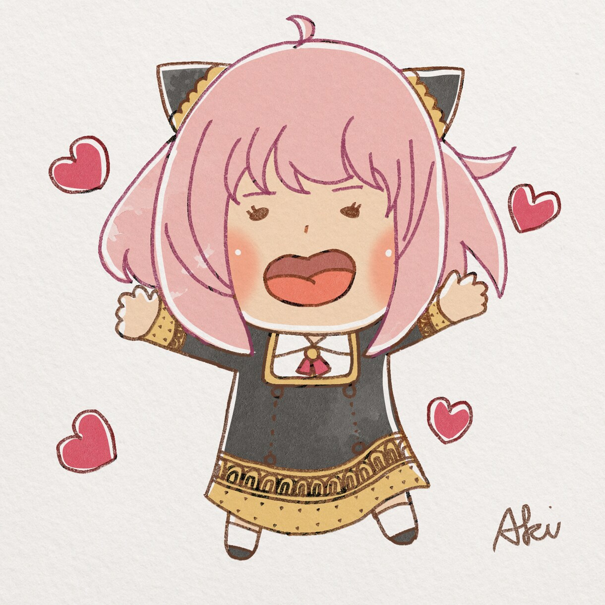 笑顔になれるほっこり似顔絵描きます お祝いごとなどのプレゼントにぴったりな、かわいい似顔絵です！ イメージ6