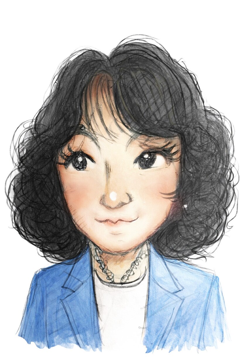 手描きで似顔絵、パソコンでもキャラクター作成します 元グラフィックデザイナーの介護福祉士 イメージ2