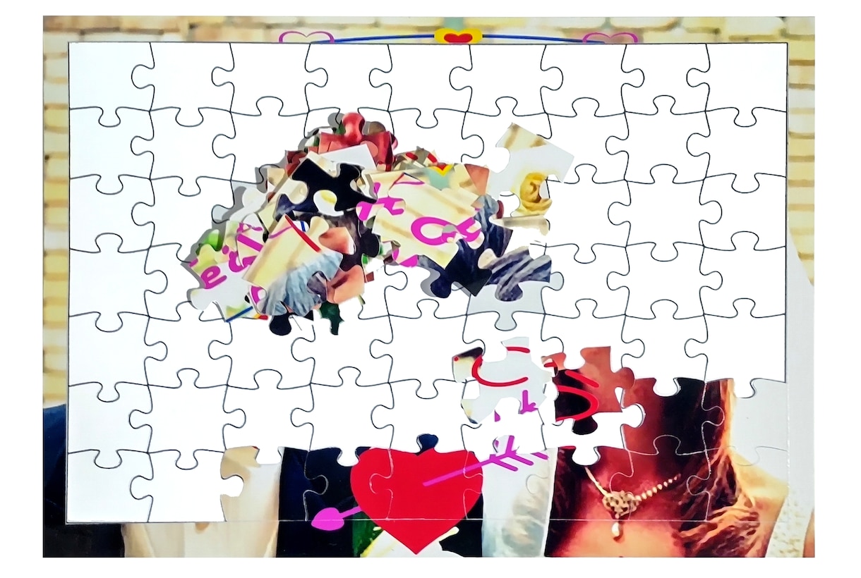 思い出の写真でオリジナルのジグソーパズルを作ります あなたの大切な写真であなただけのオリジナルジグソーパズル イメージ3