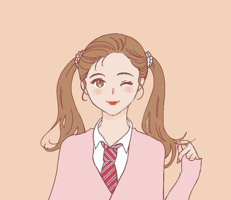 ポップで可愛い似顔絵のアイコンお作りします おしゃれで目を惹く似顔絵アイコン♡世界でただ一つのオリジナル イメージ2