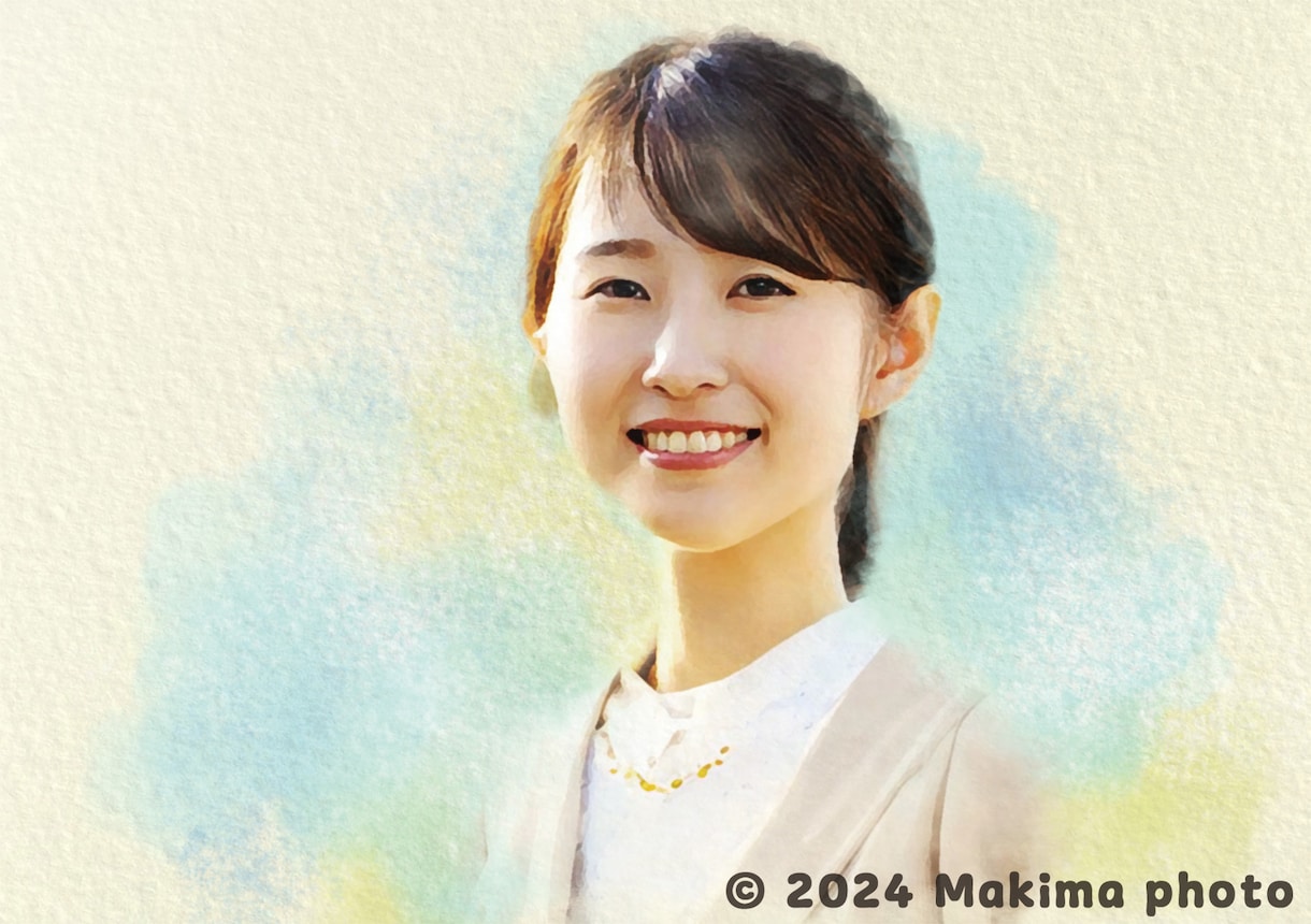 日々の思い出のお写真を水彩画風に仕上げます "記念日・特別な思い出"を大切な方にプレゼントしませんか？ イメージ5