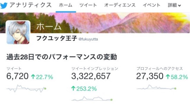 Twitterで1週間ツイートします 月間PV300万以上・フォロワー1万人以上です イメージ1