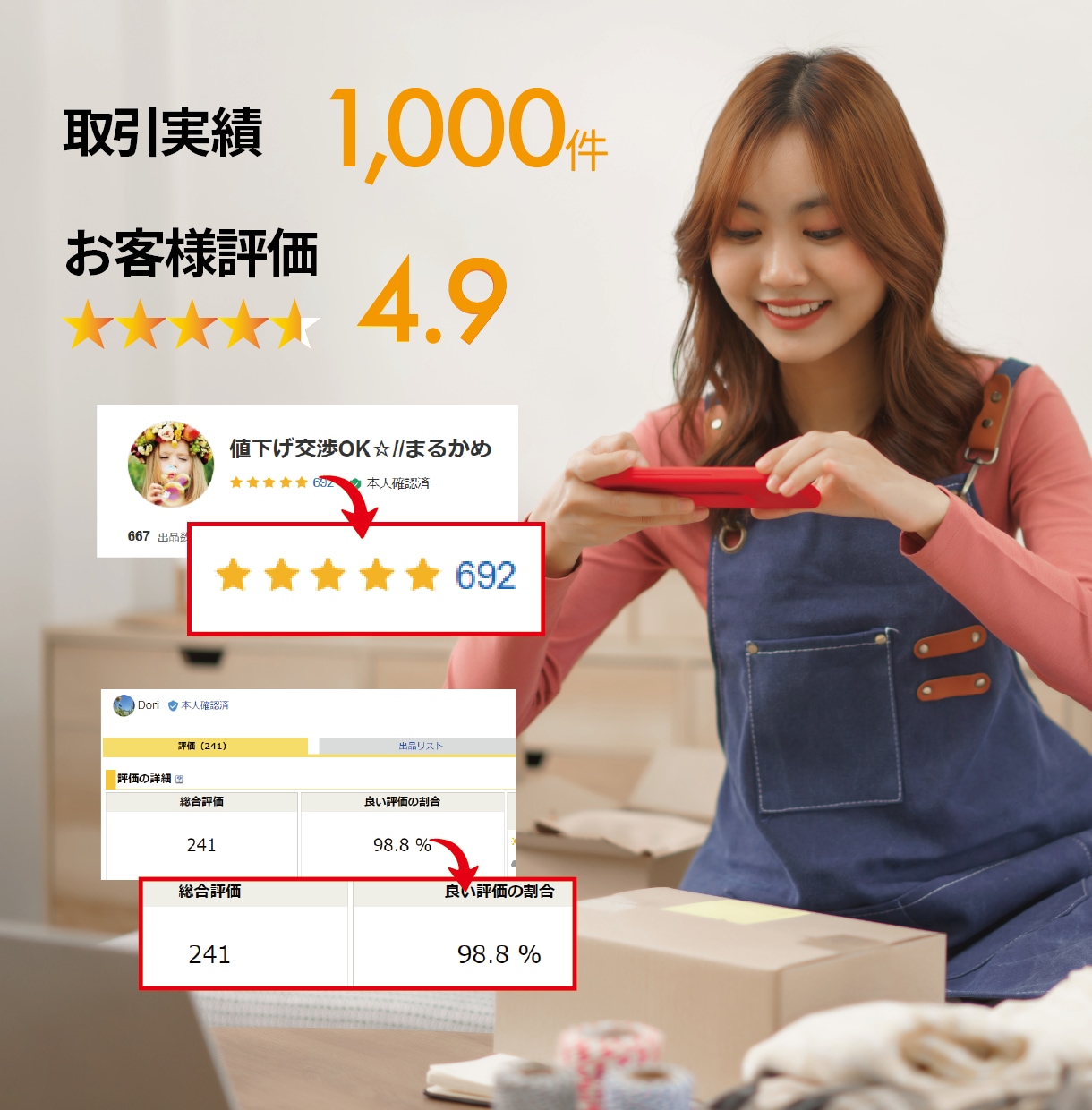 メルカリを使ったアパレル物販のやり方を教えます 初めての副業に悩んでいるあなたへ イメージ5