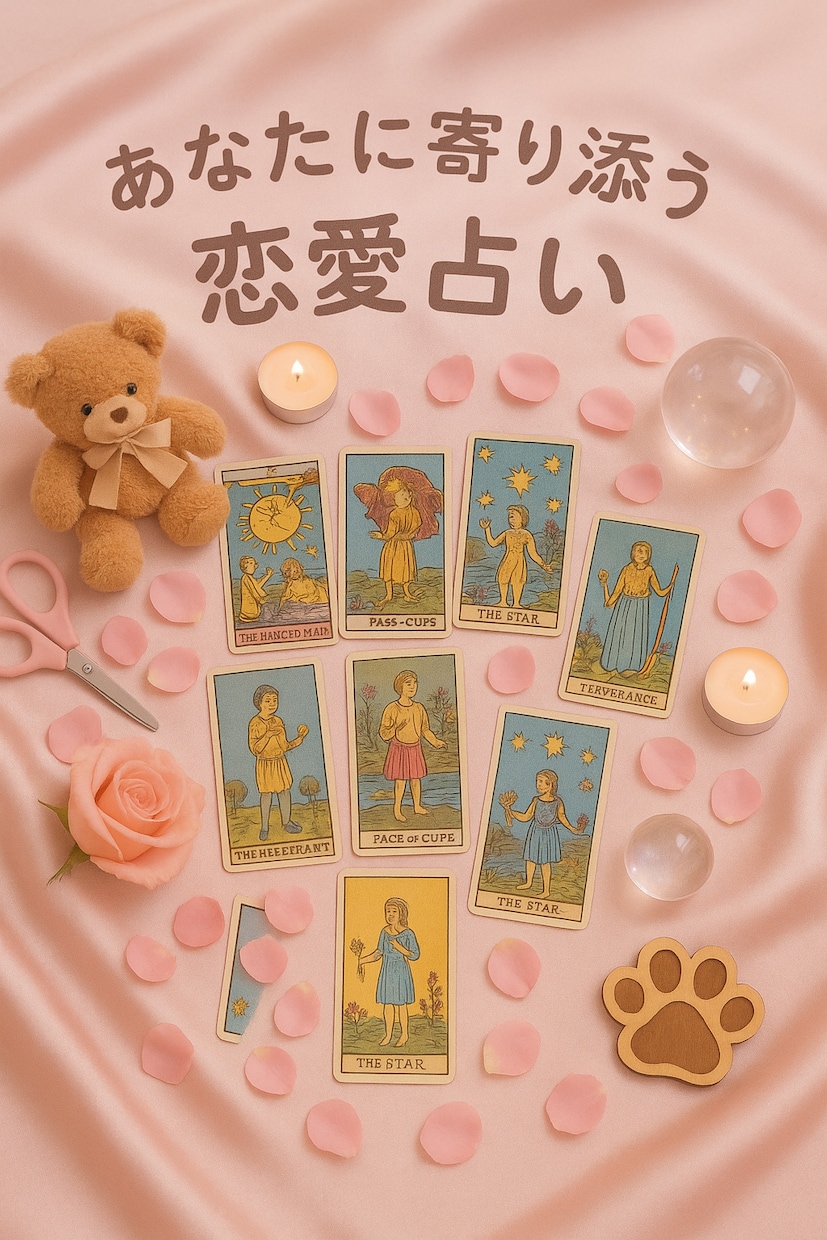 あなたの恋愛占います あなたの恋を応援！好きに寄り添うタロット占い イメージ1
