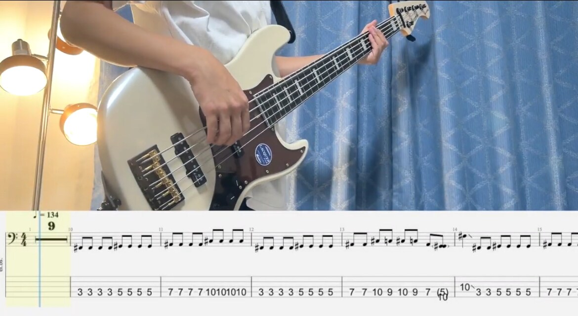 フル尺でベースTAB譜作ります マイナー楽曲もお得にフル尺にて対応します イメージ2