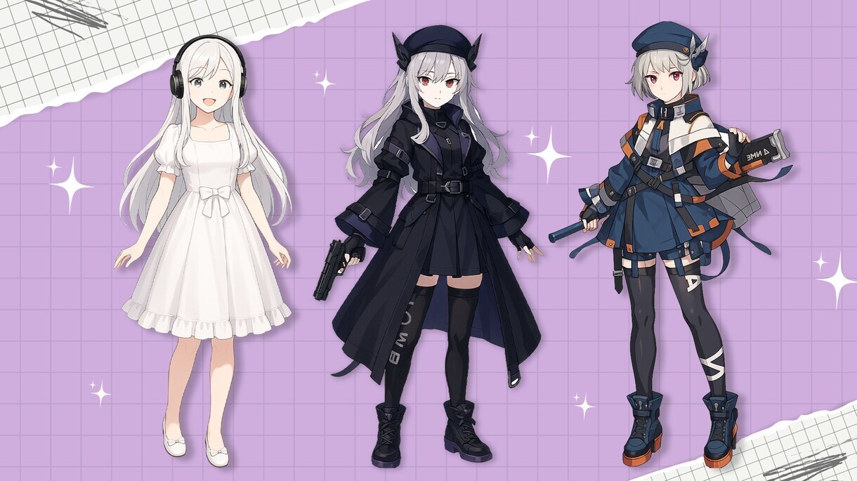 イラレ発!魅力のキャラクターを制作します イラストであなたの世界観を形に! イメージ3