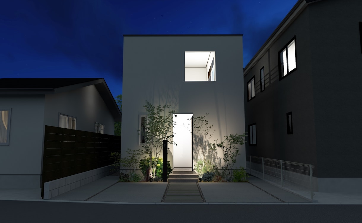 戸建住宅の外観・外構CGパース制作ます 外構施工店・戸建工務店様向け　販売促進・お客様提案用に イメージ10