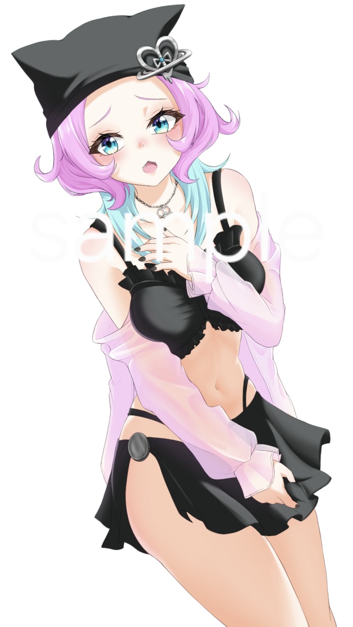 イリアムで使える可愛いイラストを描きます 露出度高めのイラストにも対応男の子のイラストも描けます イメージ9