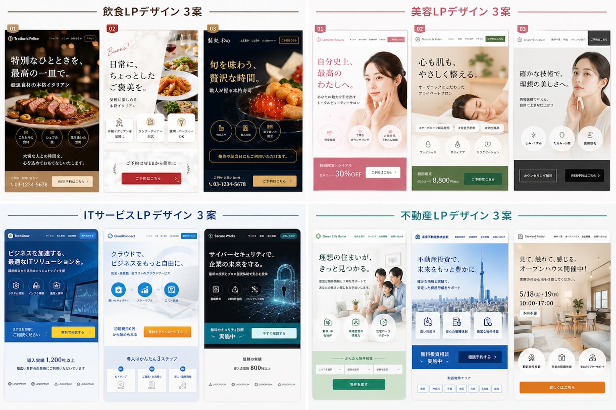 売れる導線設計で成果重視のLPを制作します 成果につながる構成設計でLP制作します イメージ1
