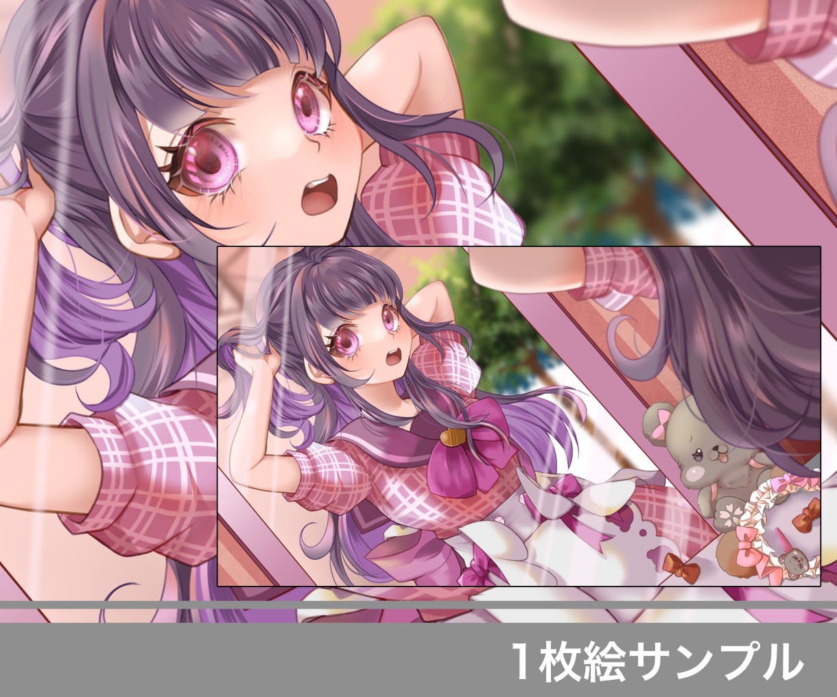丁寧、綺麗な思い出に残る1枚絵、お撮りします 動画編集用、FA、記念イラストが人気です イメージ8