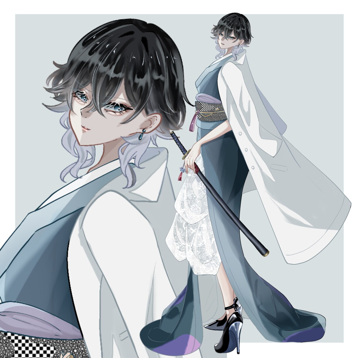 TRPG・配信向けキャラクター立ち絵制作します 立ち絵素材としてご利用いただけるキャラクター立ち絵の制作。 イメージ2
