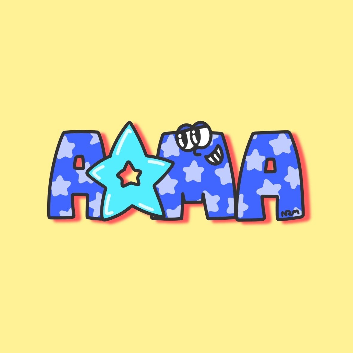 オリジナルネームイラスト描きます ポップで可愛いネームイラスト描きます イメージ6