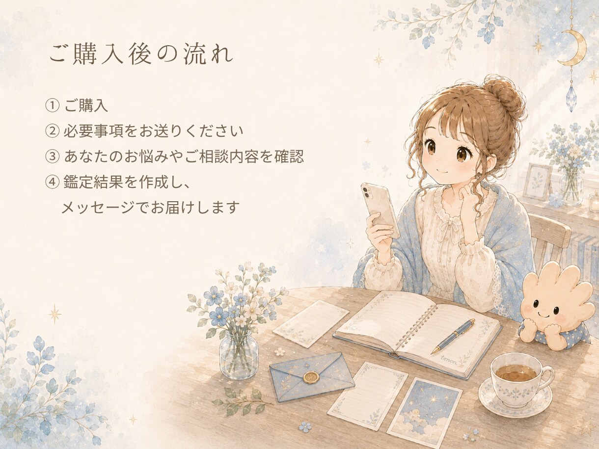 あなたらしい未来を総合鑑定します 自分を知り、これからの一歩を見つける総合鑑定 イメージ5