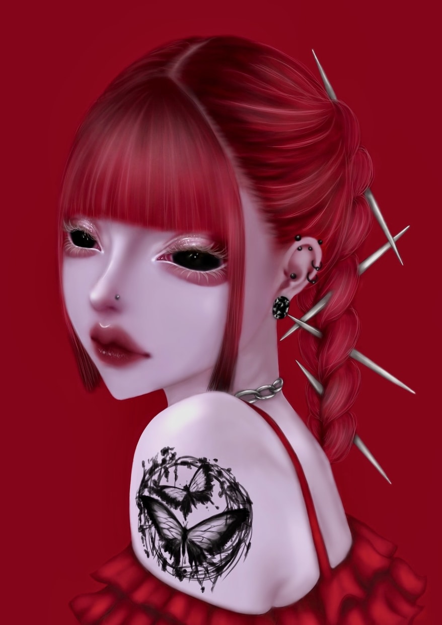 用途に合わせて人物画お描きします アイコン、CDジャケット、グッズ用、サムネ等ご相談ください イメージ1