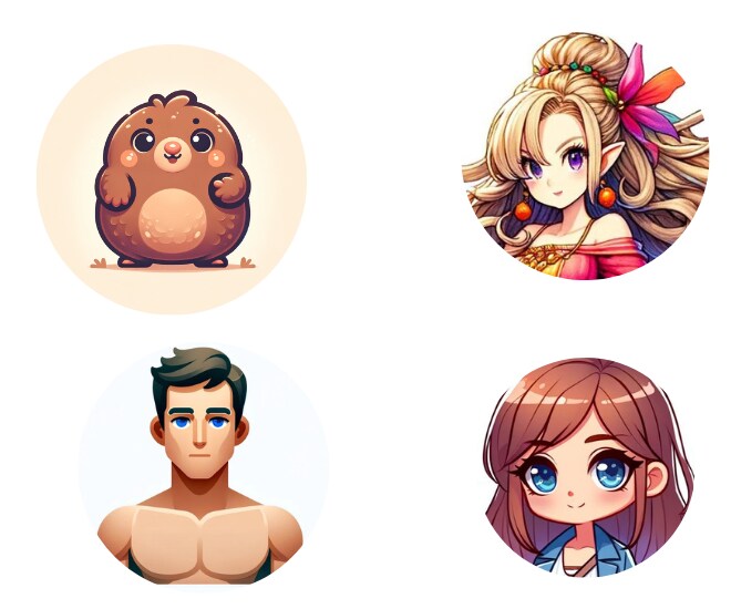 SNSのアイコン作成します 【モニター価格！】SNS・フリマに使えるアイコンを作成します イメージ5