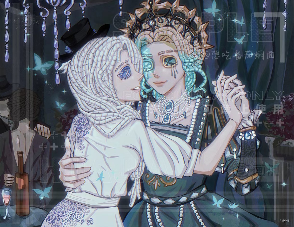 第五人格風のイラストをメインに描きます 鑑賞用、グッズ用、アイコン用などイメージに沿った絵を！！ イメージ1
