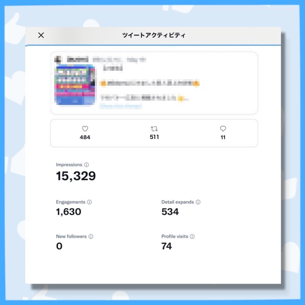 500RT以上100万人に宣伝致します インプ1.5万、500RT完全保証！ イメージ6