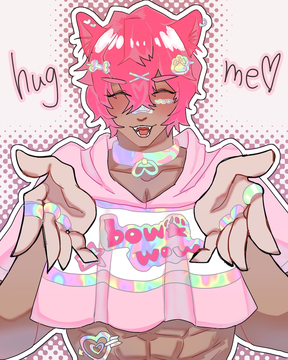 3000円で彩度高めのバストアップ絵を描きます 彩度高めの絵柄でバストアップイラストを描きます！ イメージ1