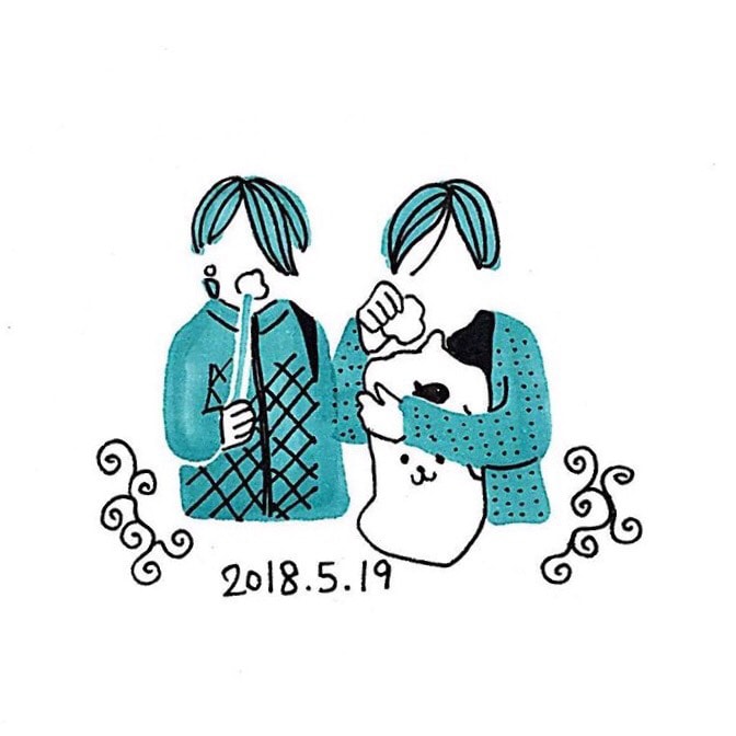 シンプルで使いやすいイラストお描きします SNSアイコン用、名刺、挿絵など用途に応じてお描きします イメージ4
