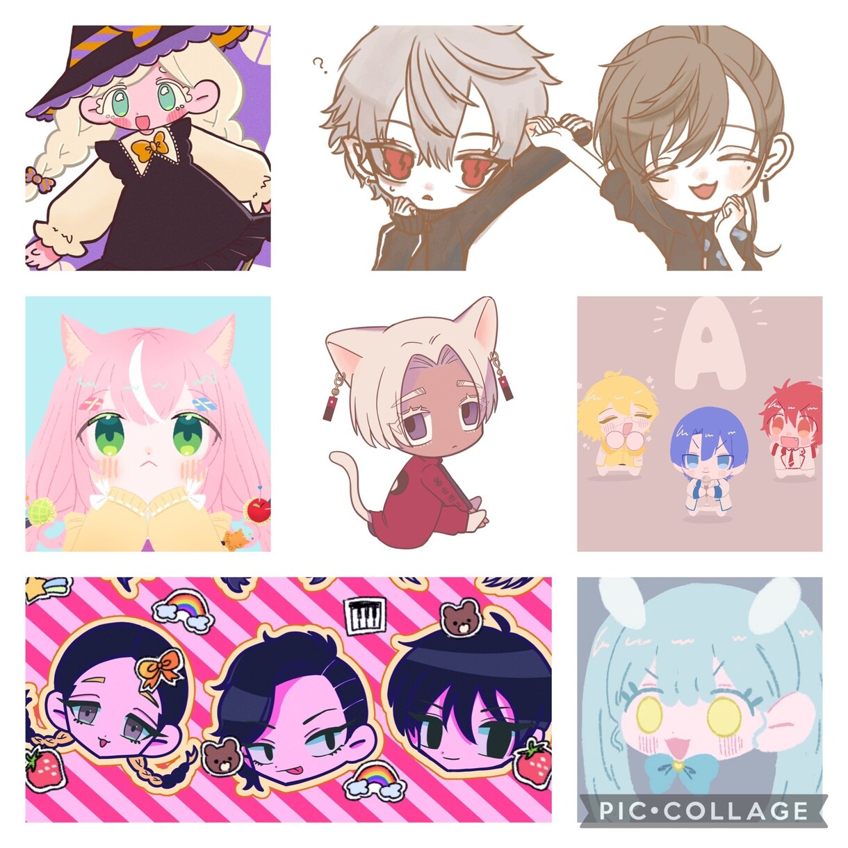 個性的で可愛いイラストを作成します キラキラの瞳が可愛いイラスト制作します！ イメージ2