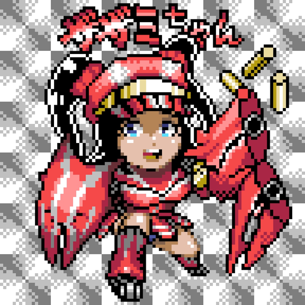 ドット絵でSNS用のアイコン作ります おまけシール風のデフォルメ調です！(プラン①) イメージ6